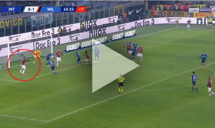 Ibrahimović ŁADUJE GOLA na 2-0 z Interem! [VIDEO]